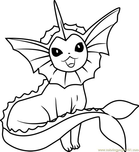 Vaporeon Printable