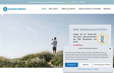Vaterschaftstest Labor Galantos Genetics GmbH