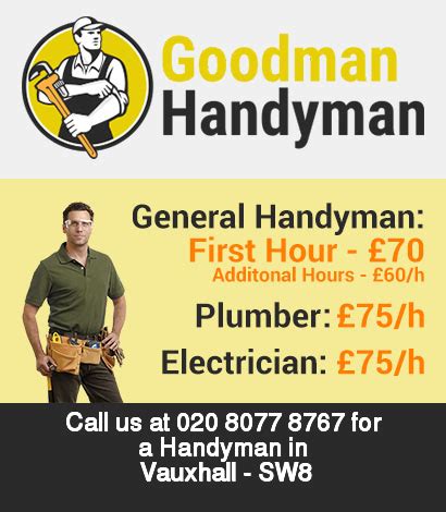 Vauxhall handyman and property maintenance