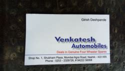 Venkatesh Auto Mobile & Transport