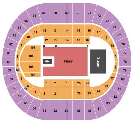 Veterans Memorial Coliseum Portland Seating Chart