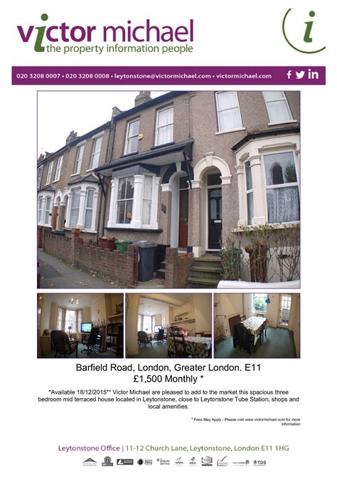Victor Michael Sales and Lettings Estate Agents Canning Town
