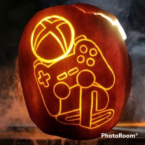Video Game Pumpkin Templates