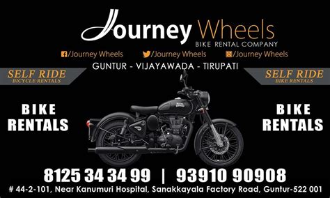 Vijay bike rentals | best bikes rental in Tirupati