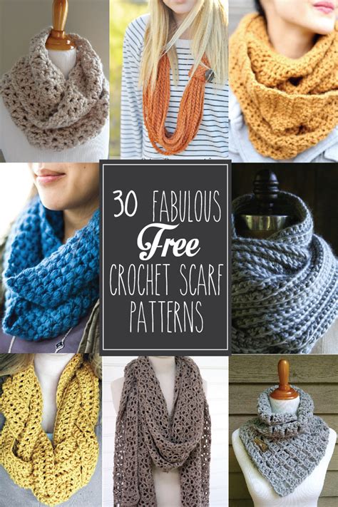 Vintage Crochet Scarf Patterns Free