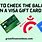 Visa Gift Card Balance Check