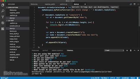 Visual Studio Code ScreenShot