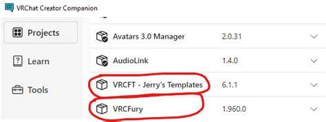 Vrcft - Jerry's Templates Listing
