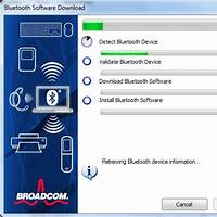 WIDCOMM Bluetooth Software screenshot