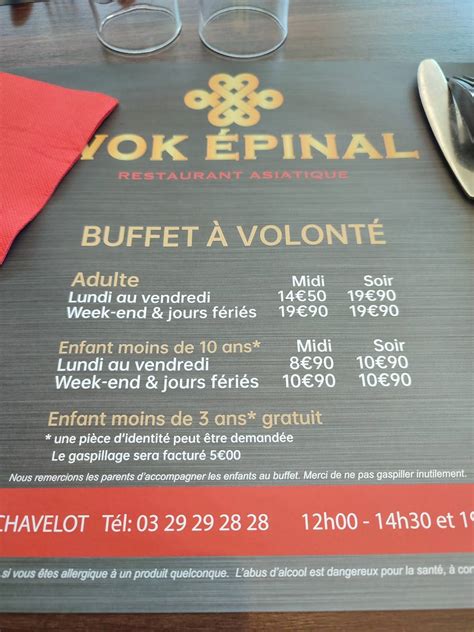 WOK EPINAL à Chavelot
