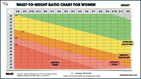 Waist Height Ratio Chart