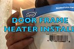 Walk-In Freezer Door Heater Trim