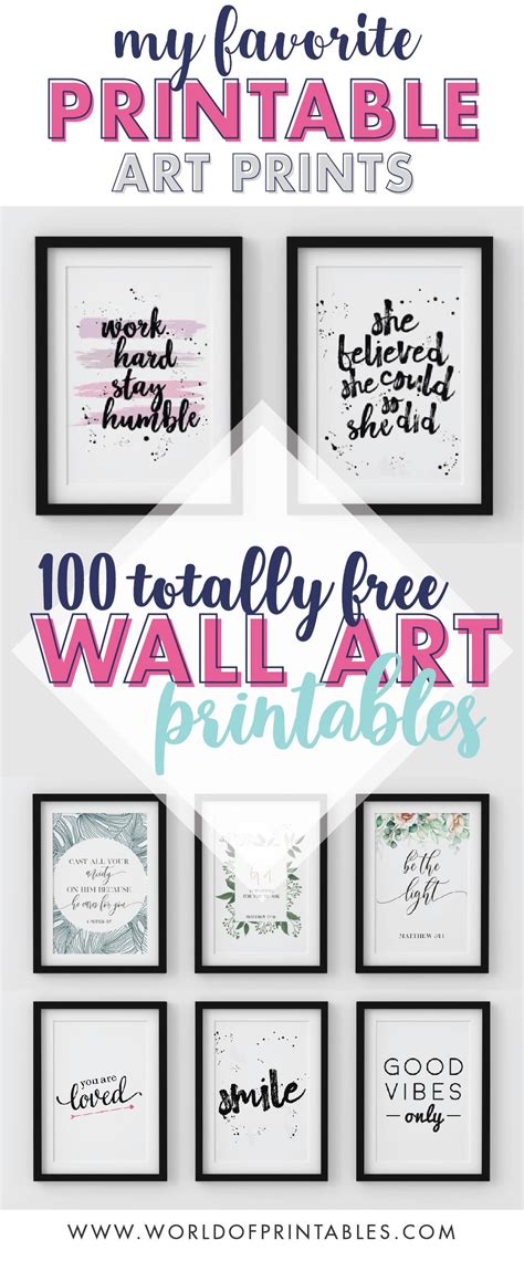 Wall Art Printables