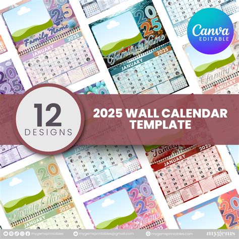 Wall Calendar Template