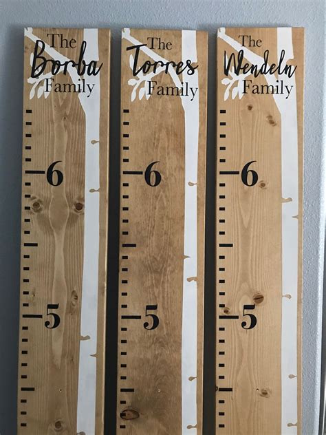 Wall Ruler Growth Chart