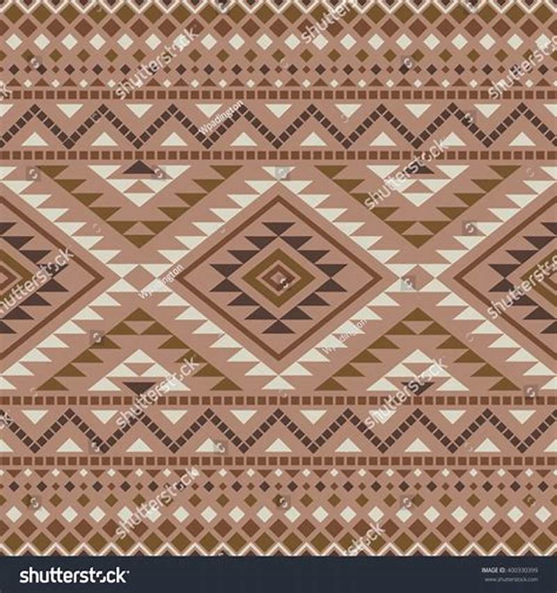 Wallpaper Aztec Pattern