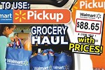 Walmart Online Pickup Shopping