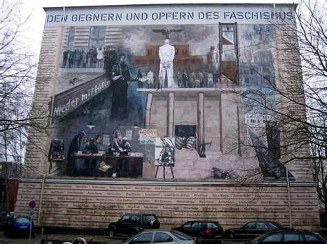 Wandbild - den Gegnern und Opfern des Faschismus von Prof. Jürgen Waller
