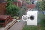 Washing Machine Destroyed