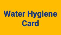 Water Hygiene Card Training