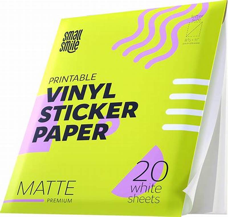 Waterproof Printable Sticker Paper