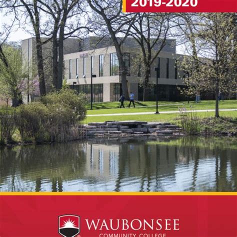 Waubonsee Community College Course Catalog Fall 2019