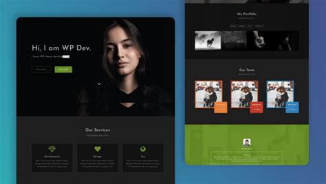 Web Design Portfolio Templates