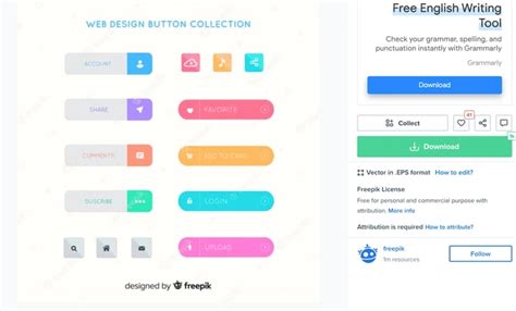 Website Button Templates