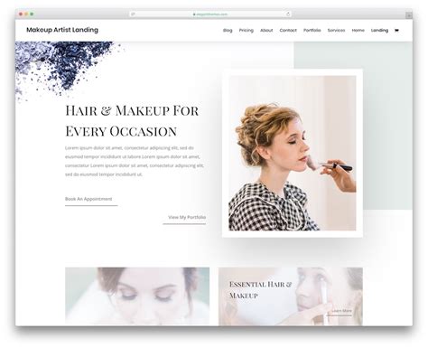 Website Templates For Artists