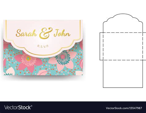 Wedding Invitation Envelope Template