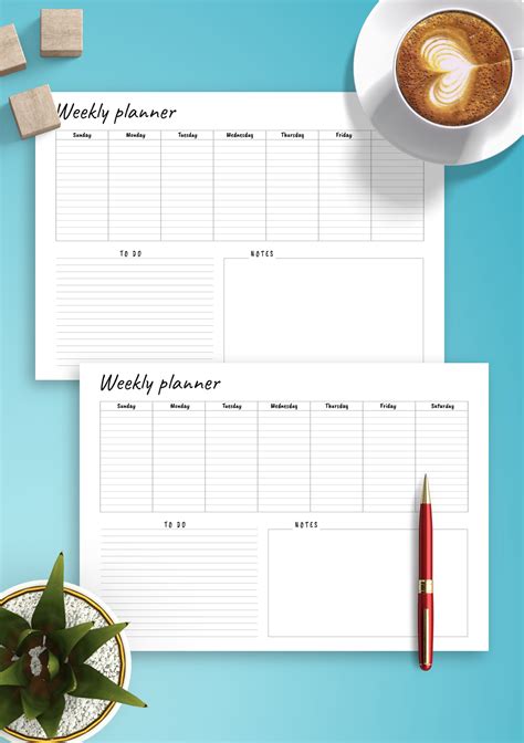 Weekly Journal Template