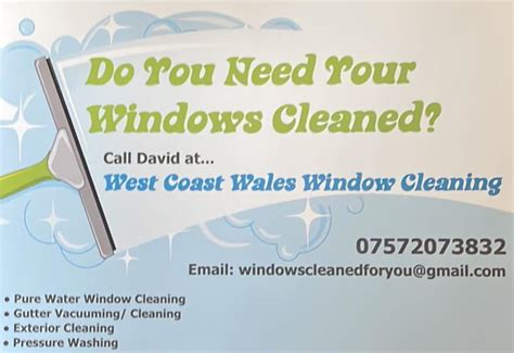 West Coast Wales Window Cleaning