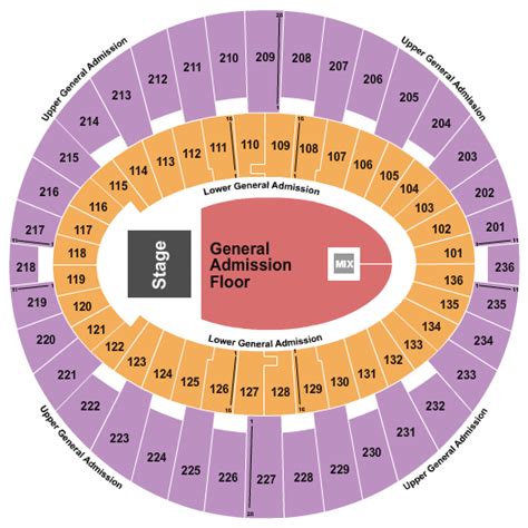 Western Forum Seating Chart