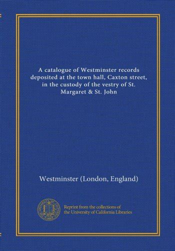 Westminster Library Catalogue