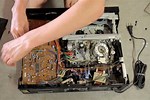 What's Inside a VCR DVD Player