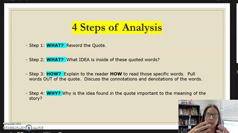 What Does Analysis Mean in Ela
