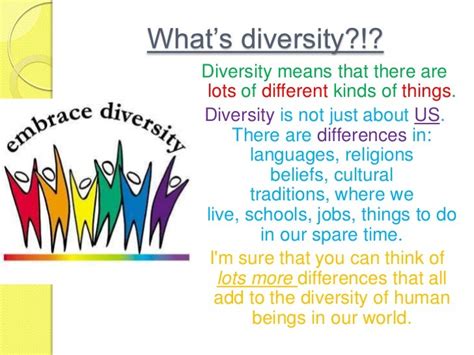 What Does Cultural Diversity Mean
