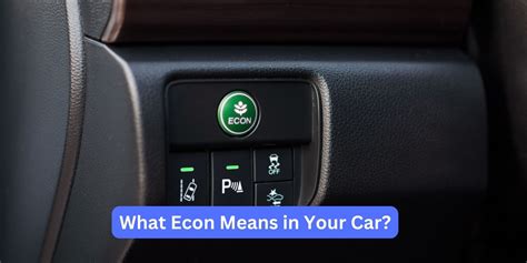 What Does Econ Mean In Cars