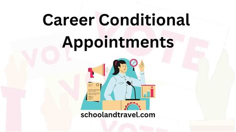 What Is A Career Conditional Appointment