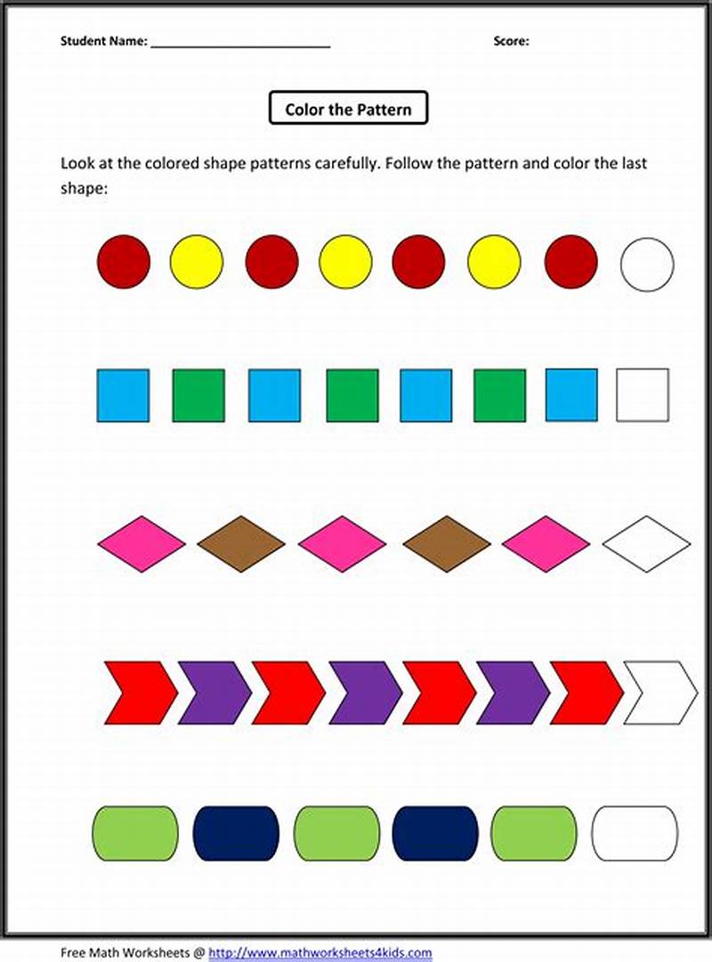 What Is A Pattern In Math