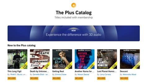 What Is In Audible Plus Catalog