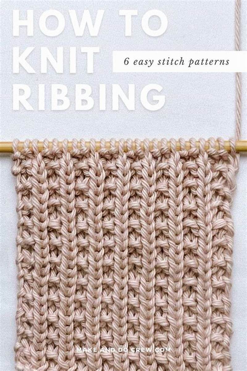 What Is Rib Pattern In Knitting