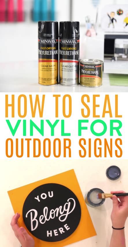 What To Seal Printable Vinyl With For Outdoor Use