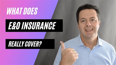 What does E&O Insurance cover?