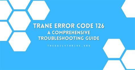 How to Fix Error Code 126: Step-by-Step Guide