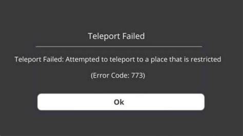 How to Fix Error Code 773: Step-by-Step