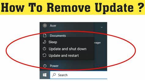 What to Do If the Update Does Not Work