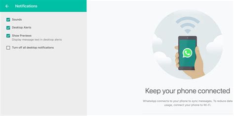 WhatsApp Web Notification