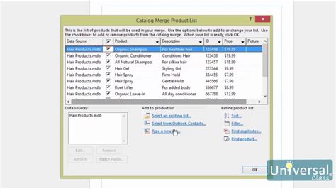 Where Is The Catalogue Merge In Publisher 2016