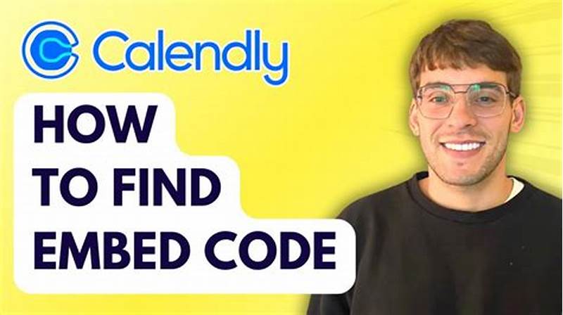 Where To Find Calendly Embed Code